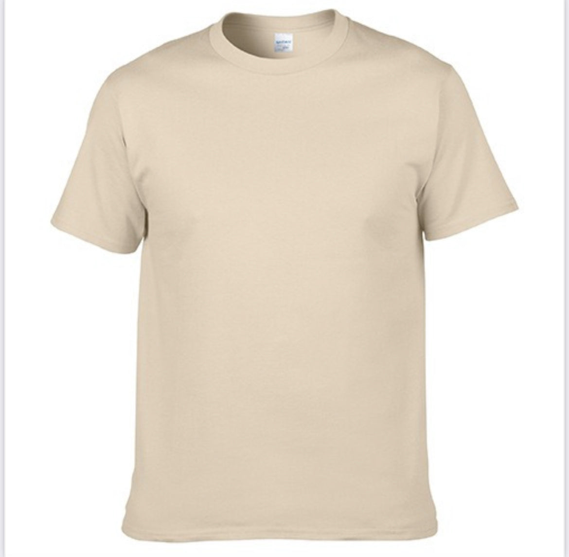 T shirt ingrosso beige basic