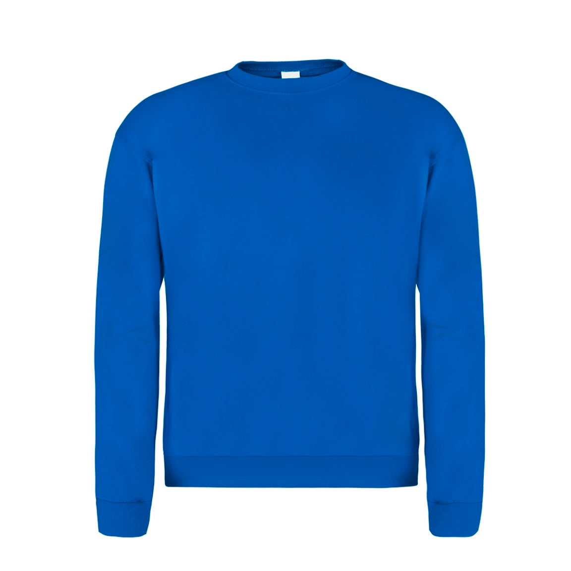 Felpa senza cappuccio personalizzabile blu