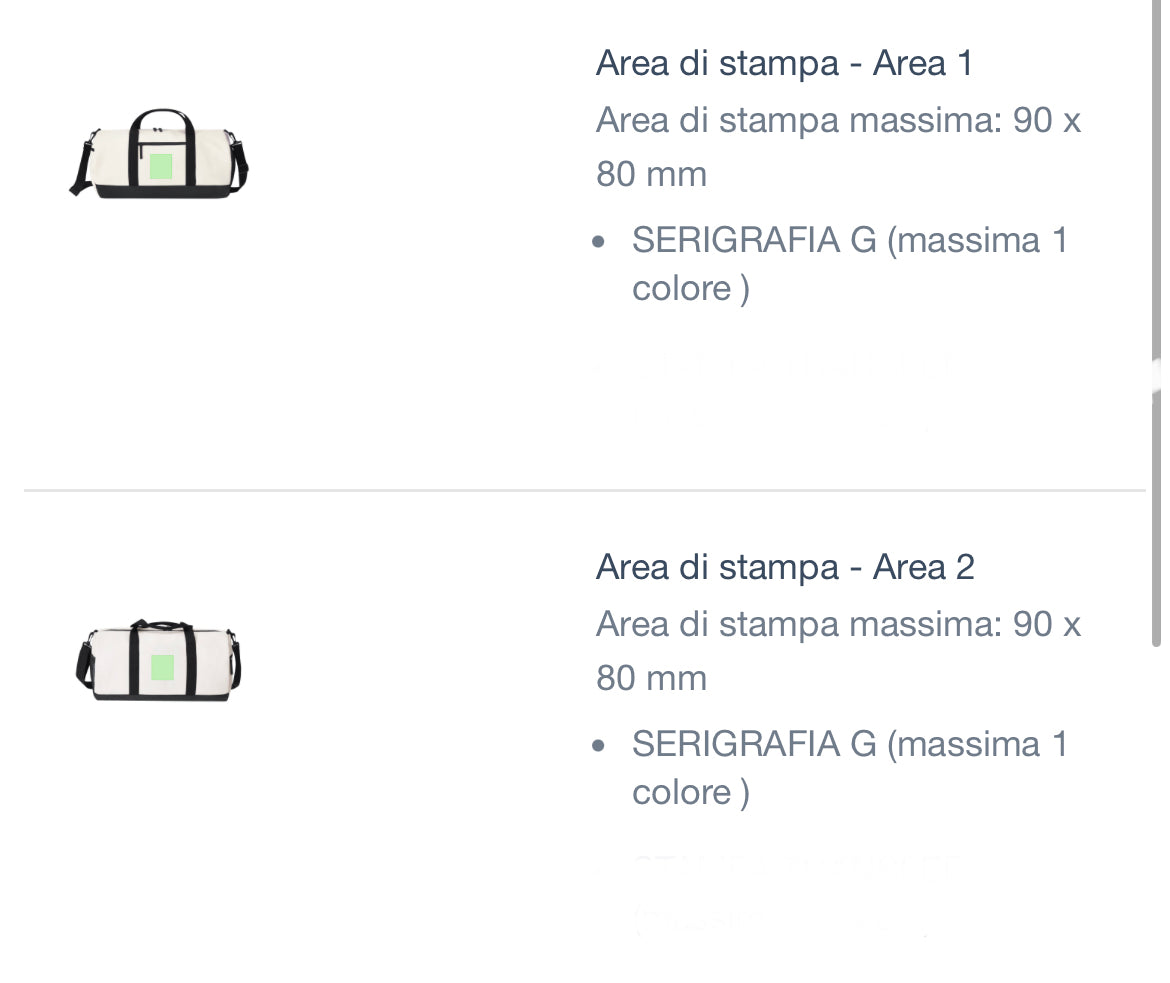 Borsone Personalizzato