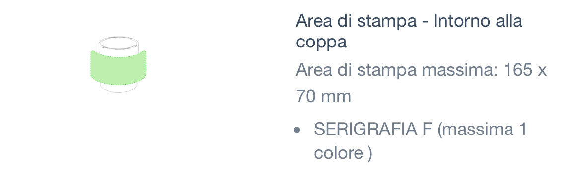 Tazza Personalizzata 370ml in stock