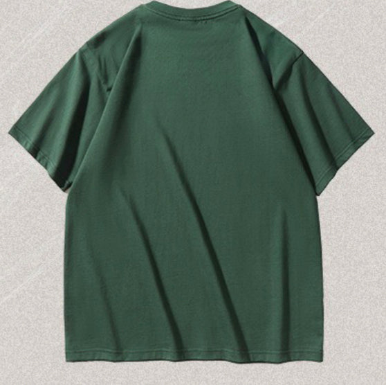 T Shirt Verde Scuro oversize