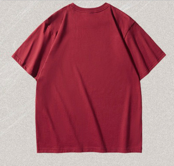 T Shirt ingrosso Bordeaux