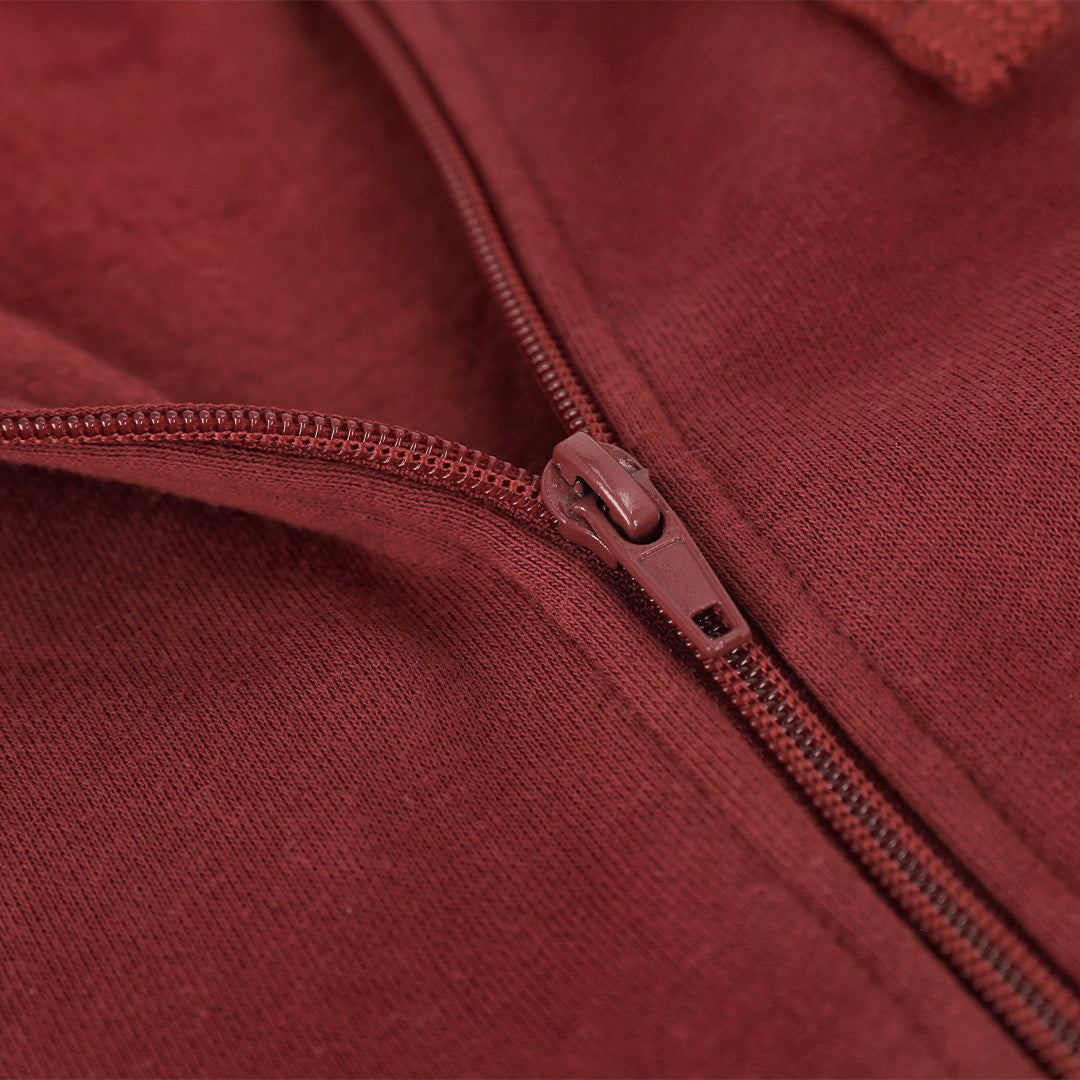 Felpa zip personalizzabile con logo