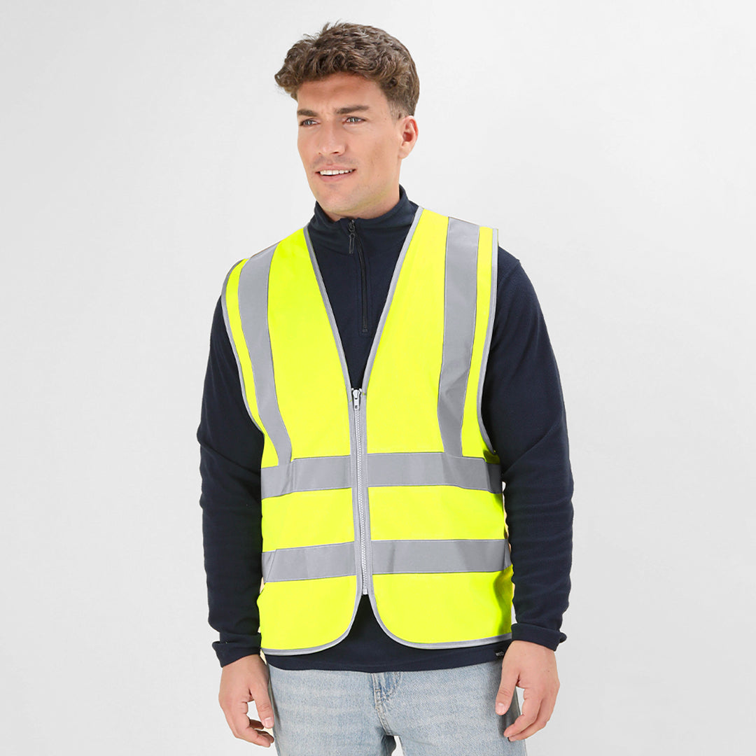 Gilet Catarifrangente con Zip