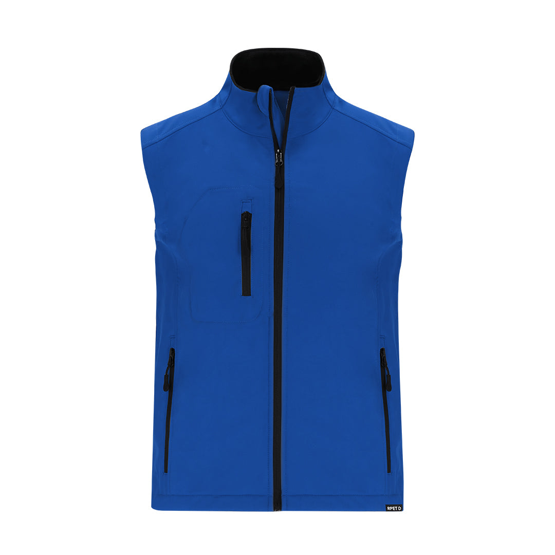 Gilet da Lavoro blu personalizzabile