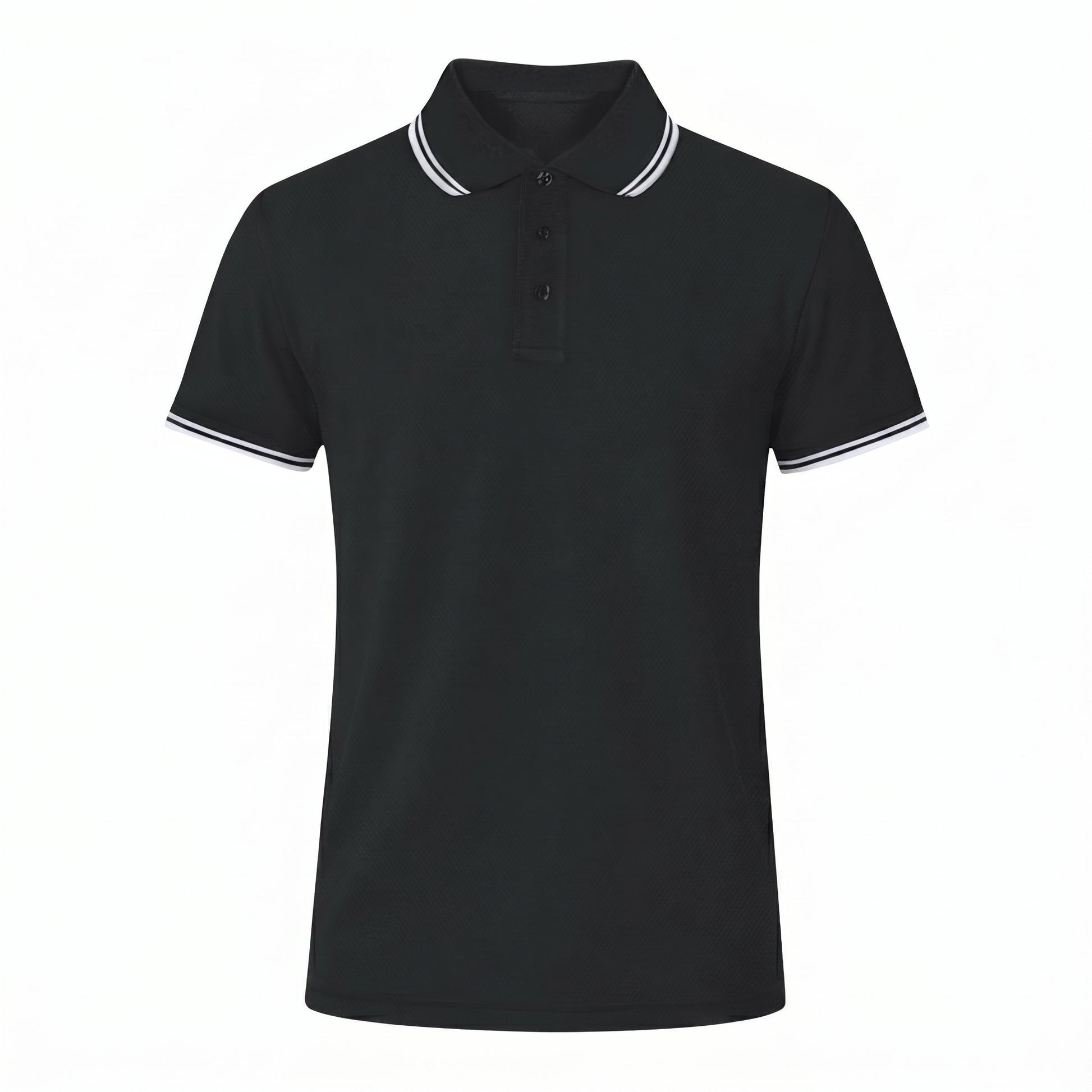 Polo Sportiva Premium Ingrosso nera