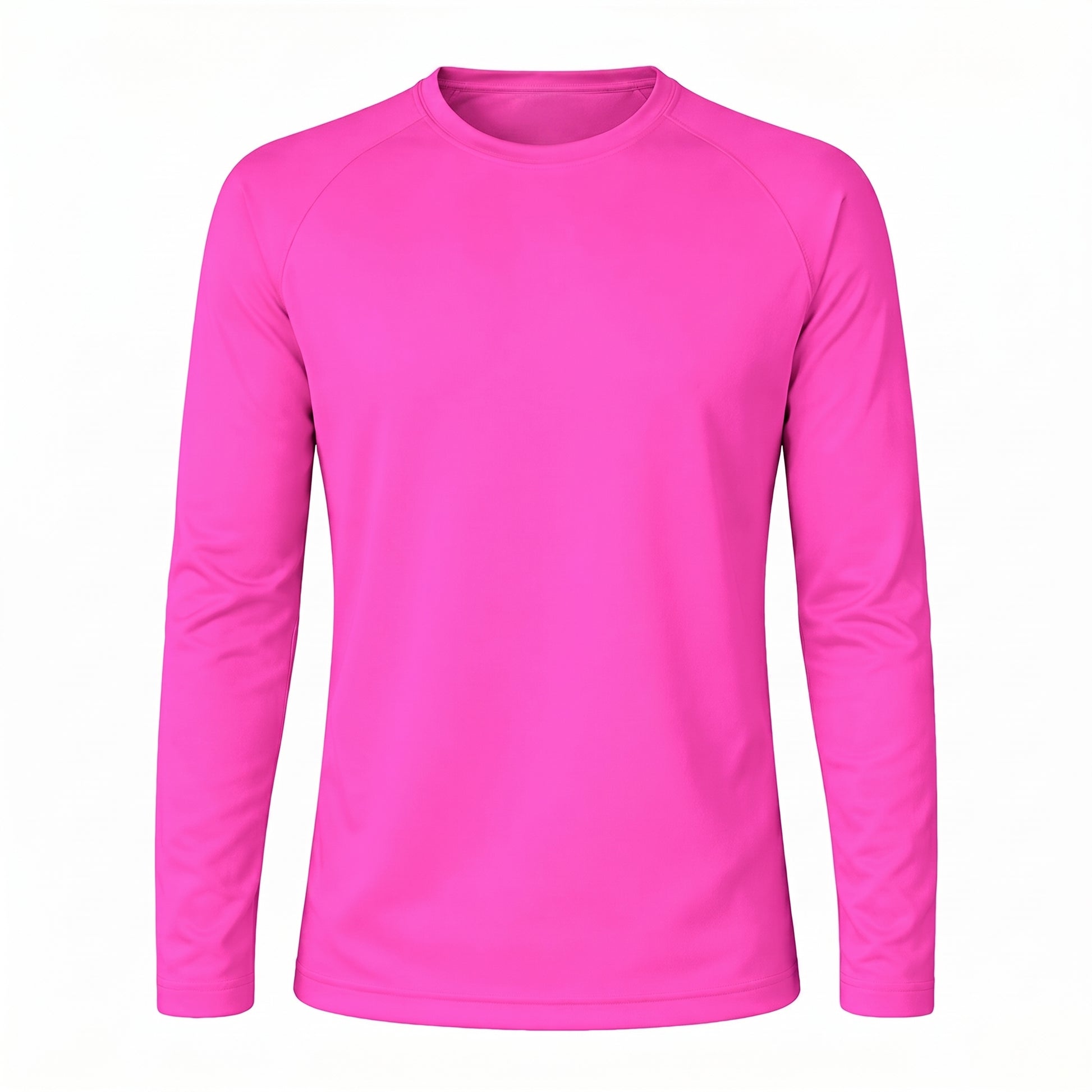 T shirt Sportiva Maniche Lunghe fucsia ingrosso