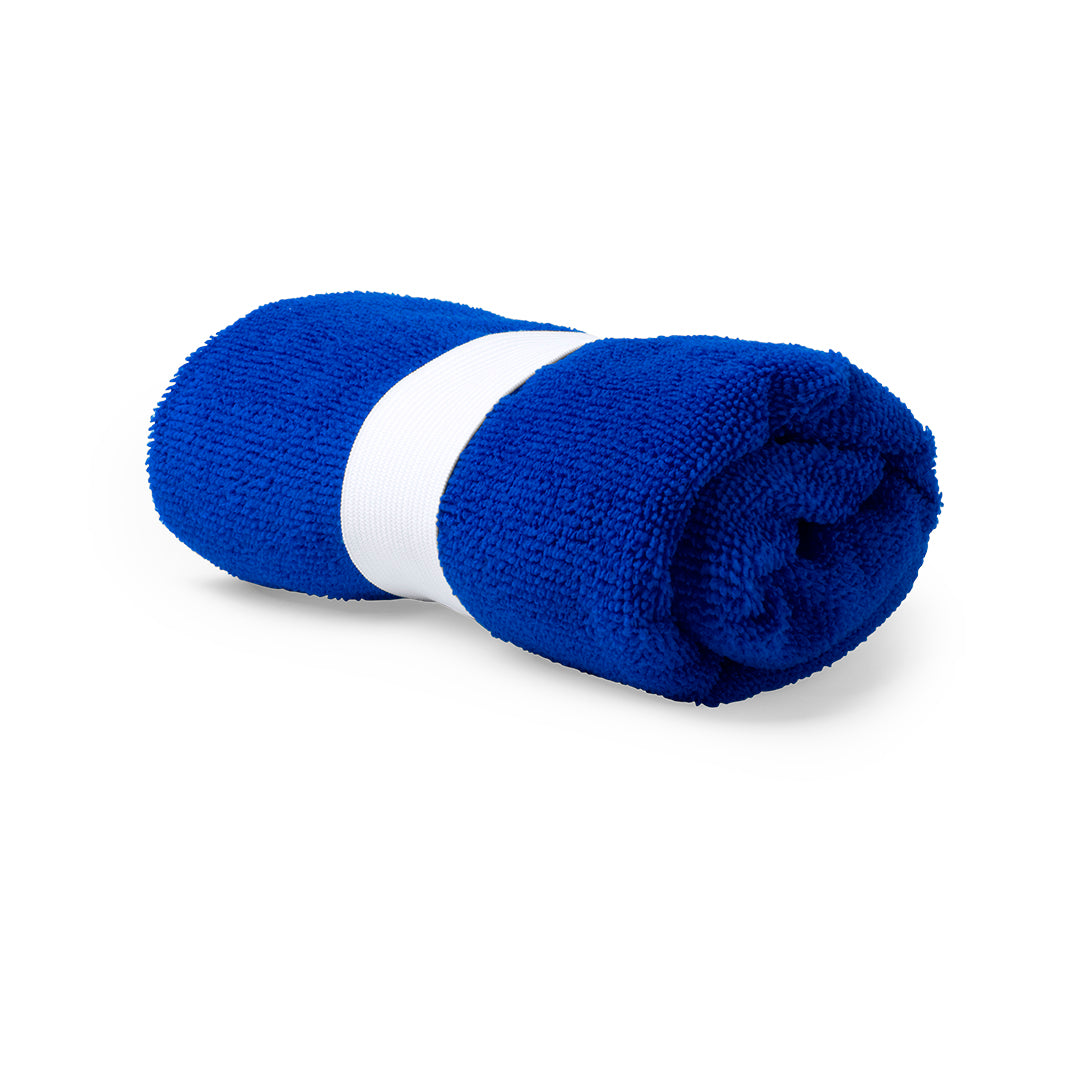 asciugamano blu personalizzata Airsog