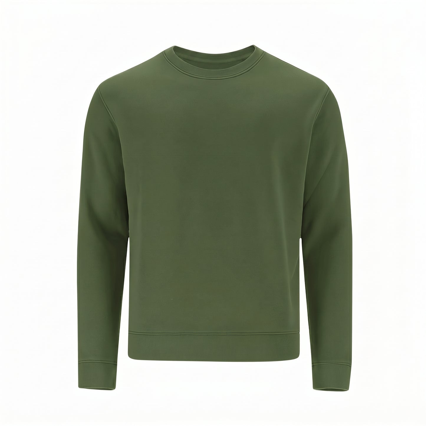 felpa verde girocollo bambino da personalizzare