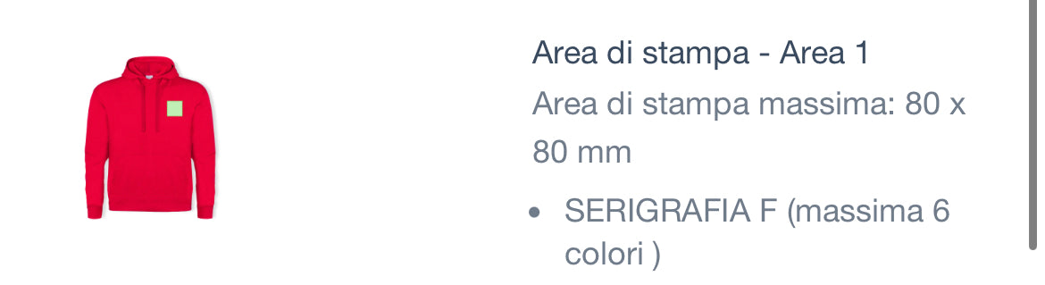 stampa felpe personalizzate ingrosso