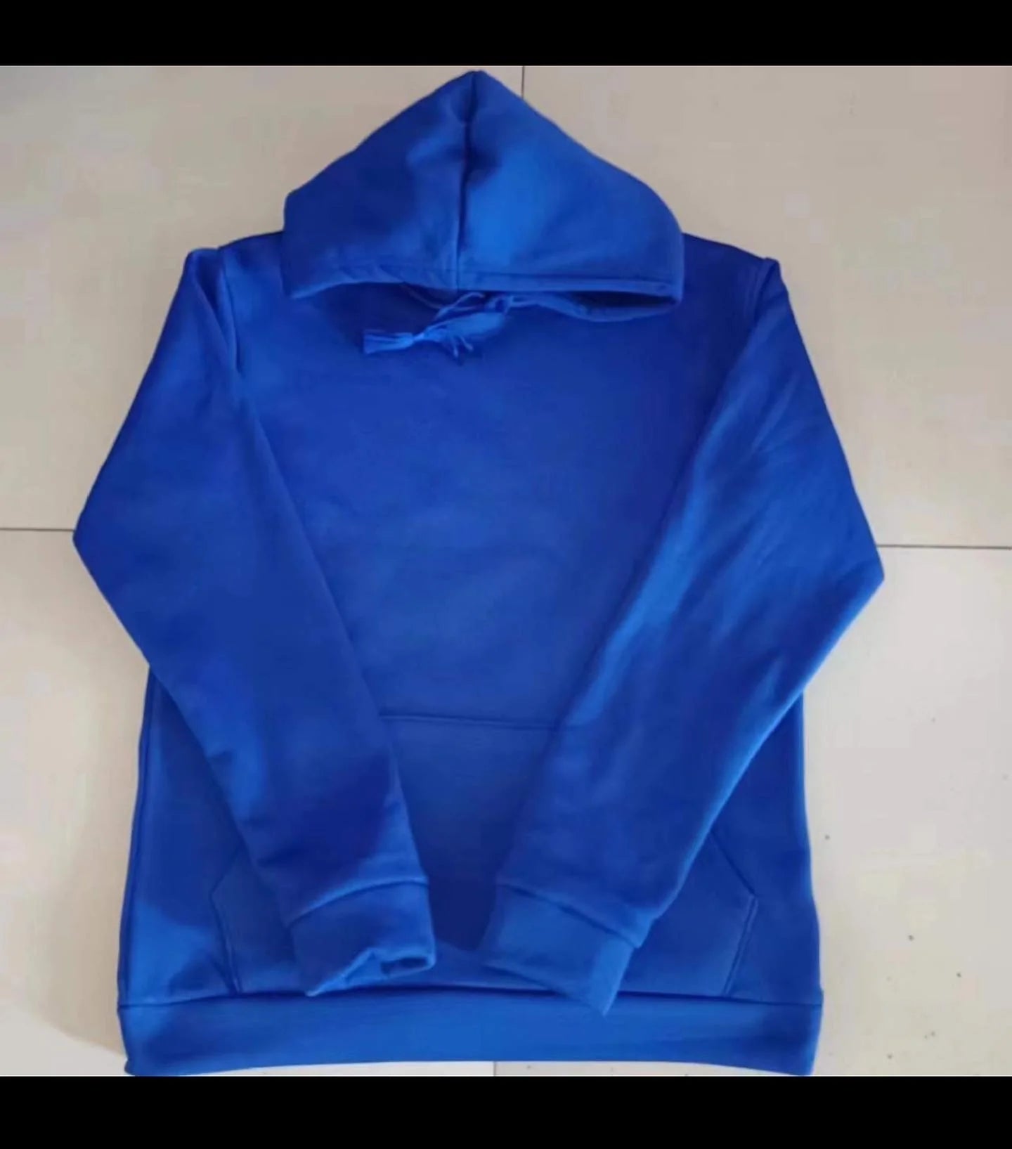 Felpe con cappuccio Ingrosso colore Blu 
